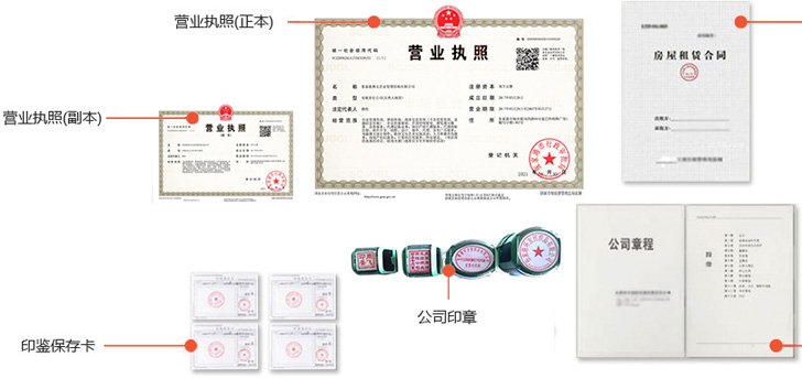 阆中办完后会拿到那些材料